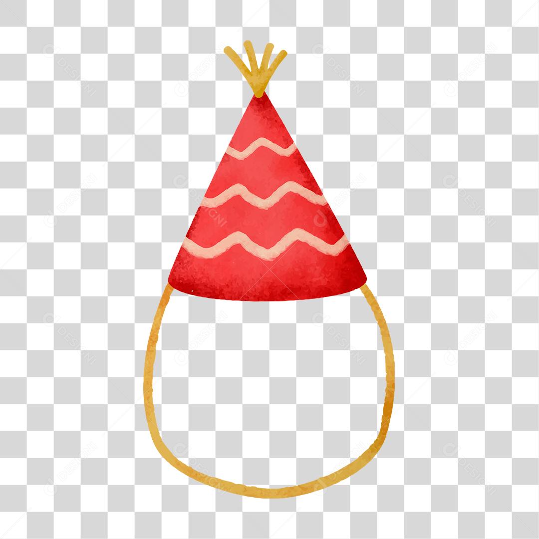 Desenho de chapéu aniversario