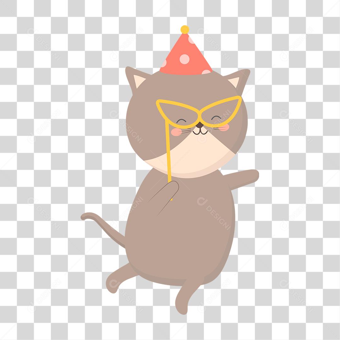 Desenho de animal gato