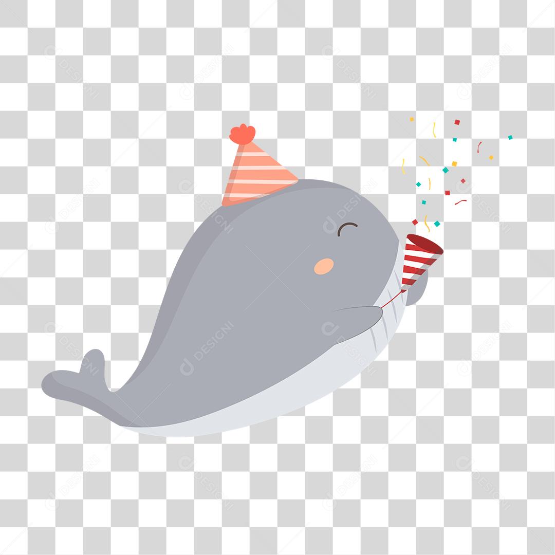 Desenho de baleia animal