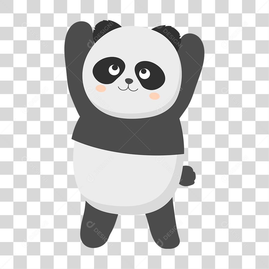 Desenho de panda