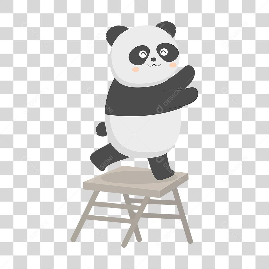 Desenho de panda