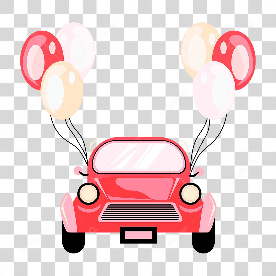 Desenho de carro balao