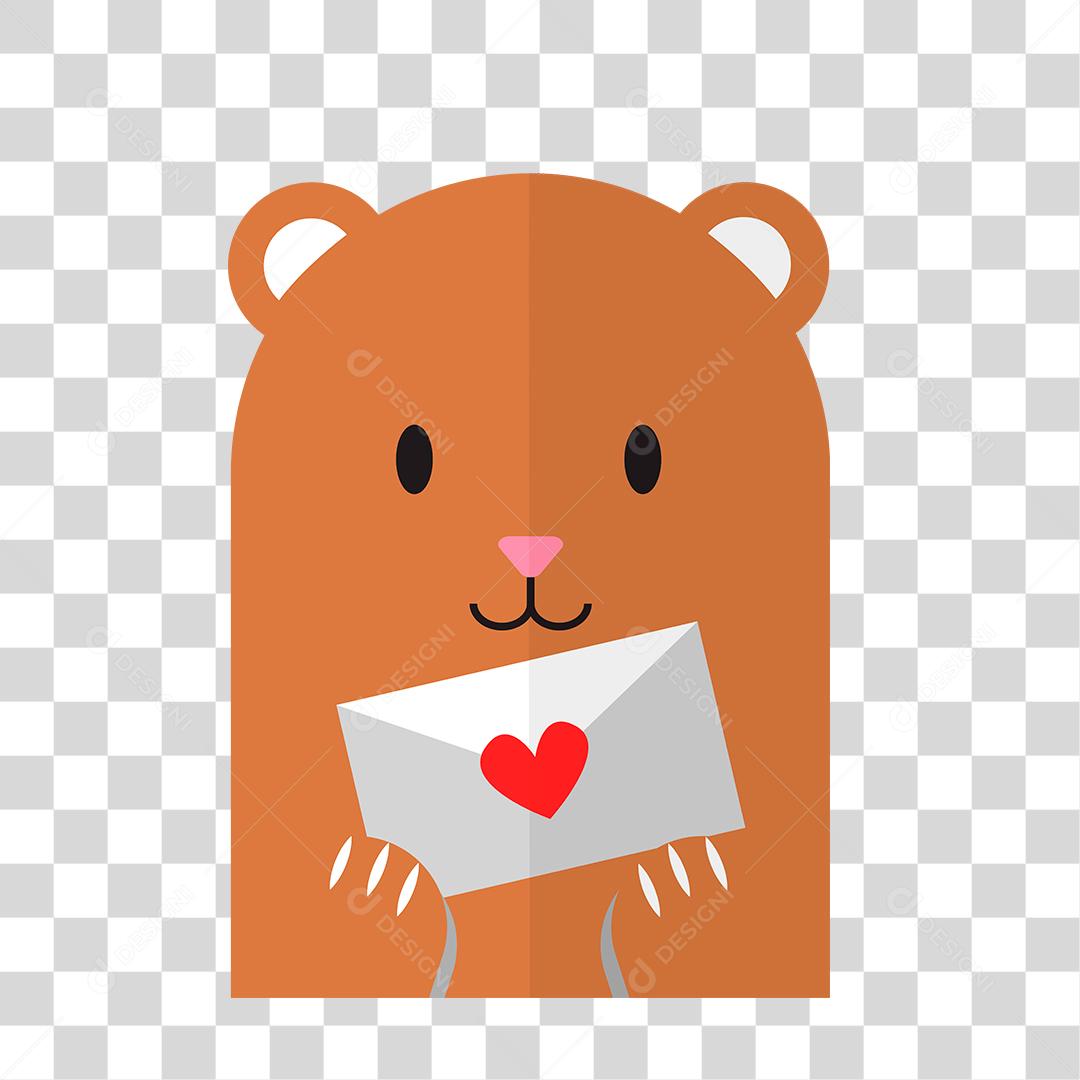 Desenho de animal urso