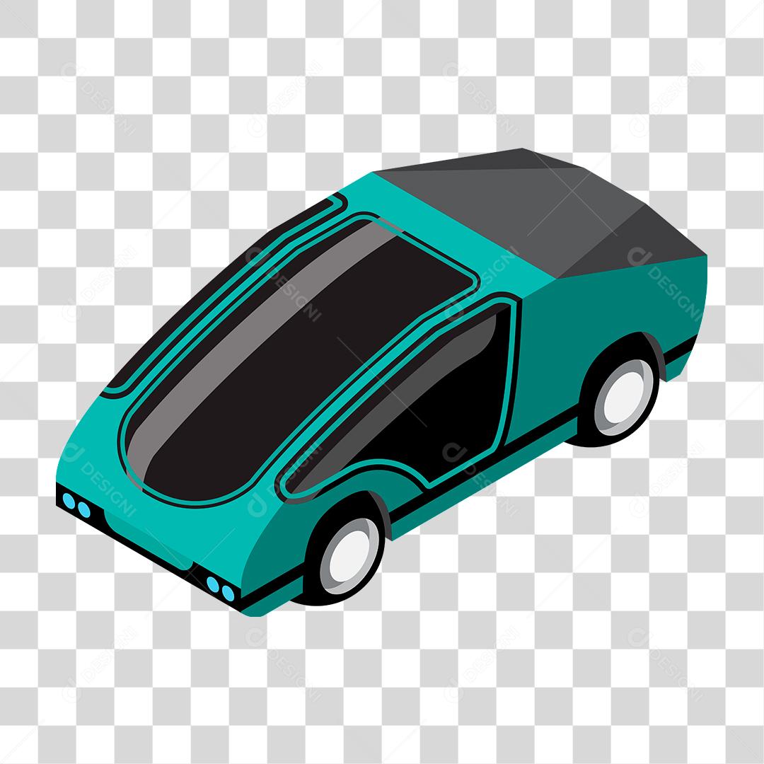 Desenho de um carro luxuoso