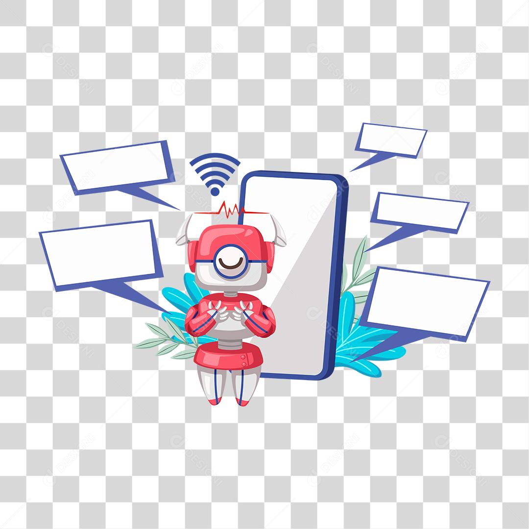 Desenho do aplicativo de chatbot