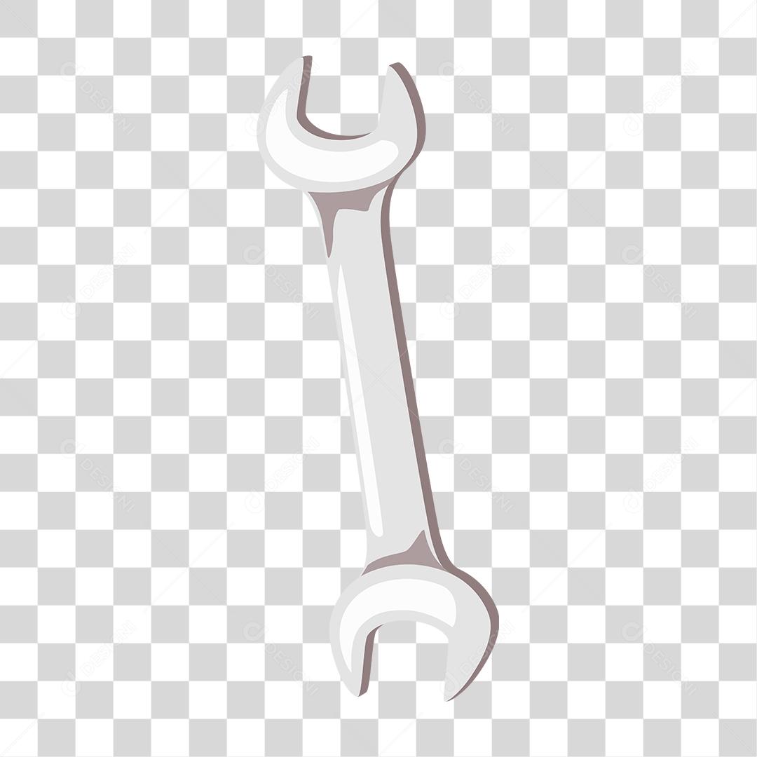 Desenho de chave equipamentos mercanico