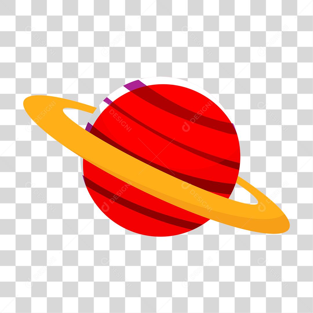 desenho do planeta saturno