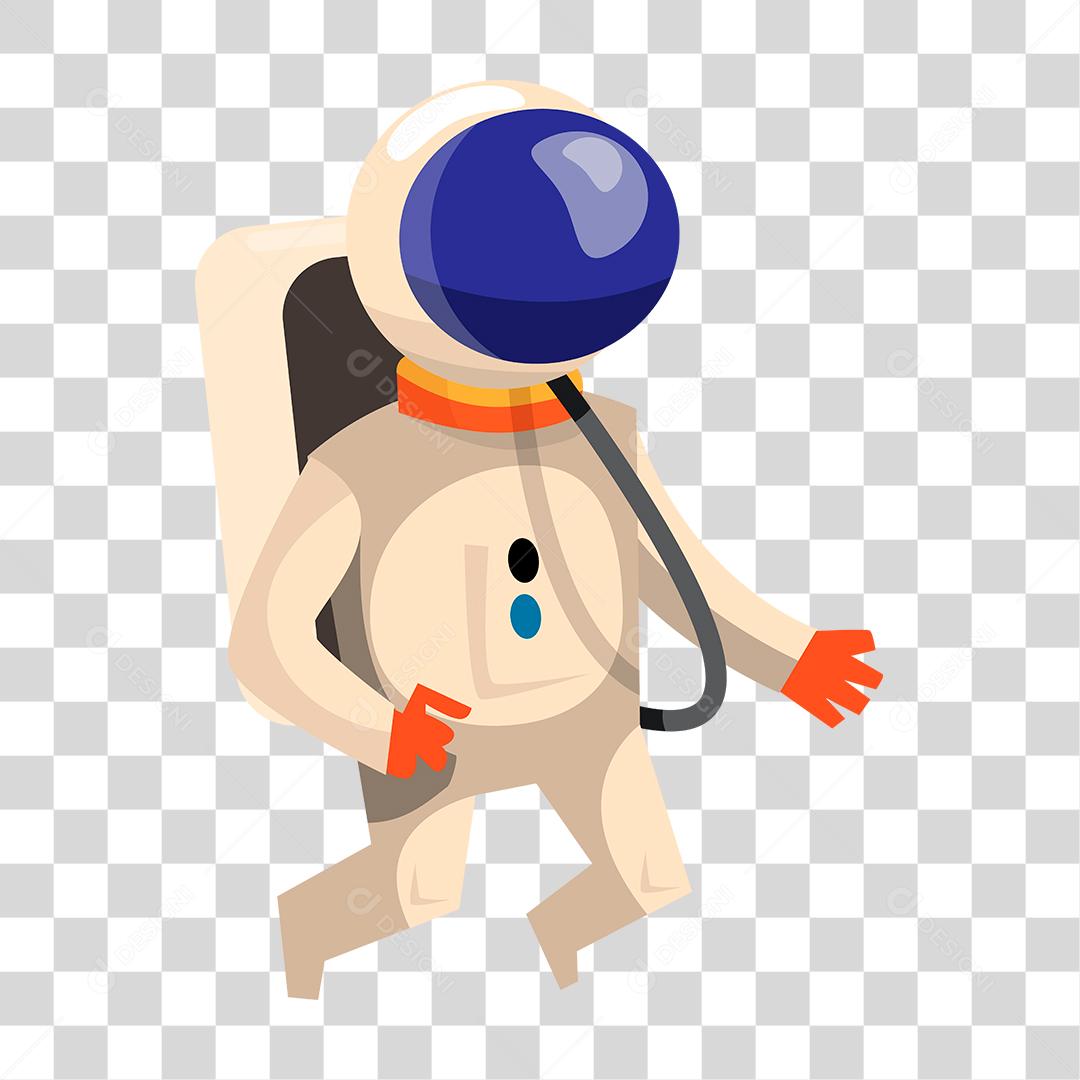 Desenho de um Astronauta