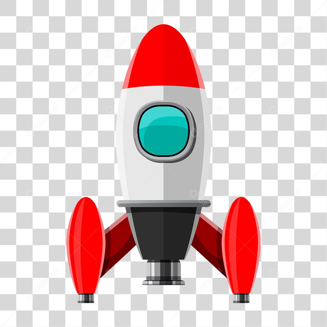 Desenho de um foguete