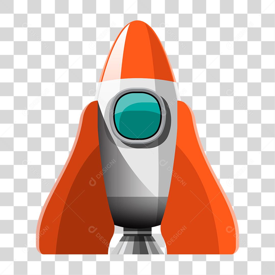 Desenho de um foguete