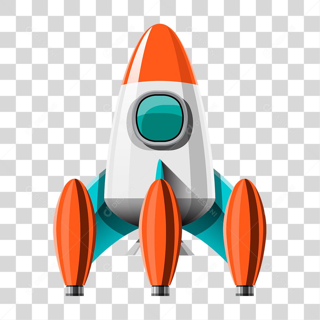 Desenho de um foguete