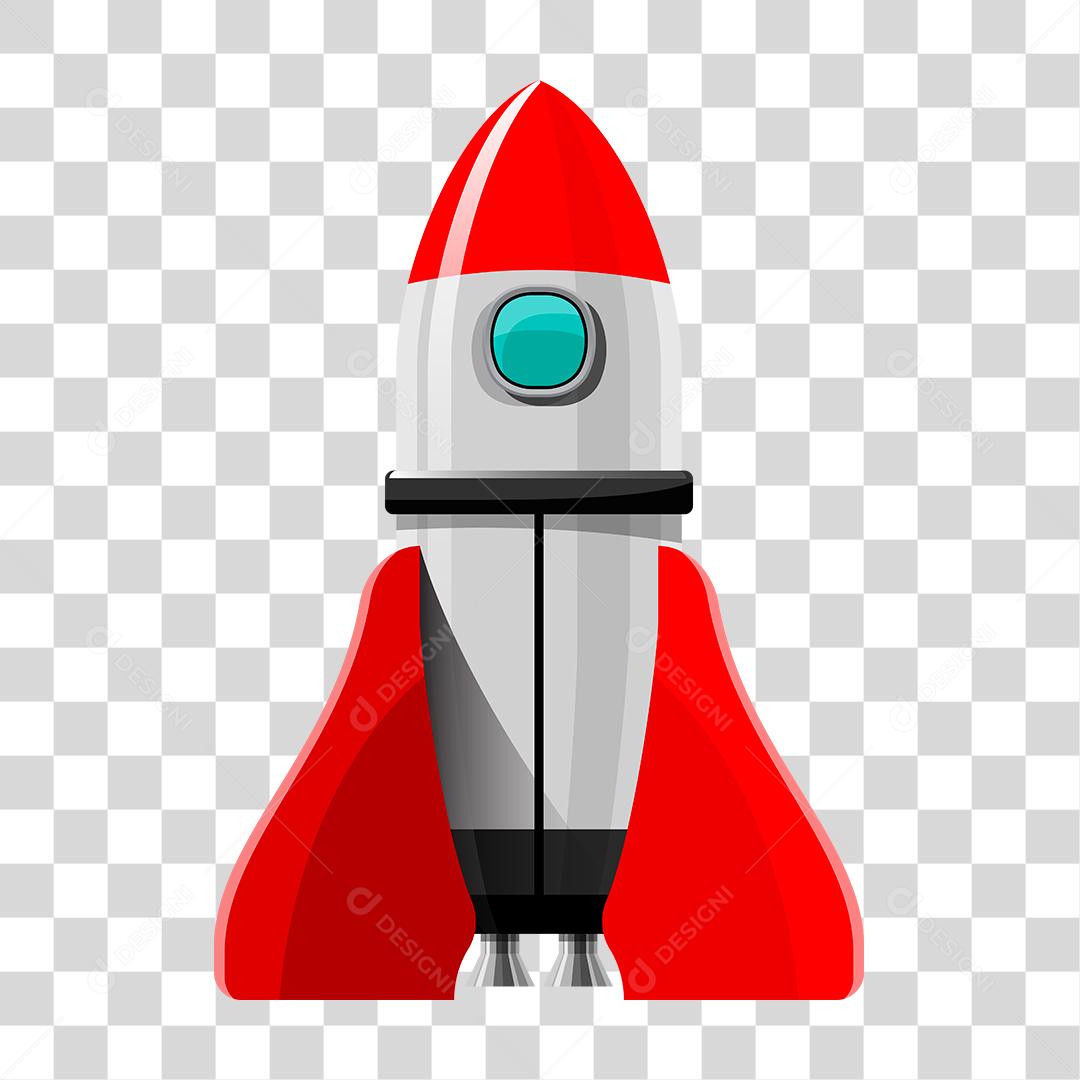 Desenho de um foguete