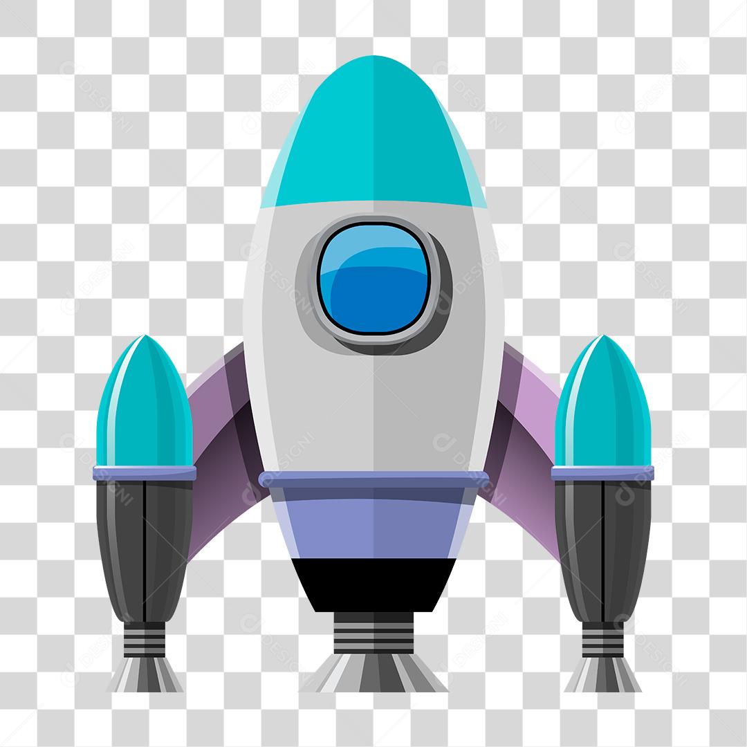 Desenho de um foguete