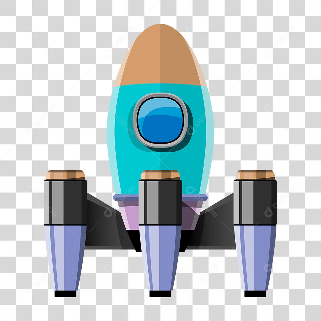 Desenho de um foguete