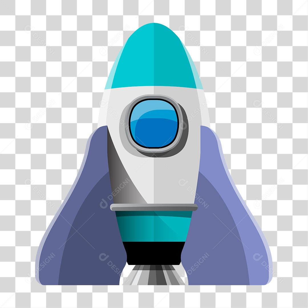 Desenho de um foguete