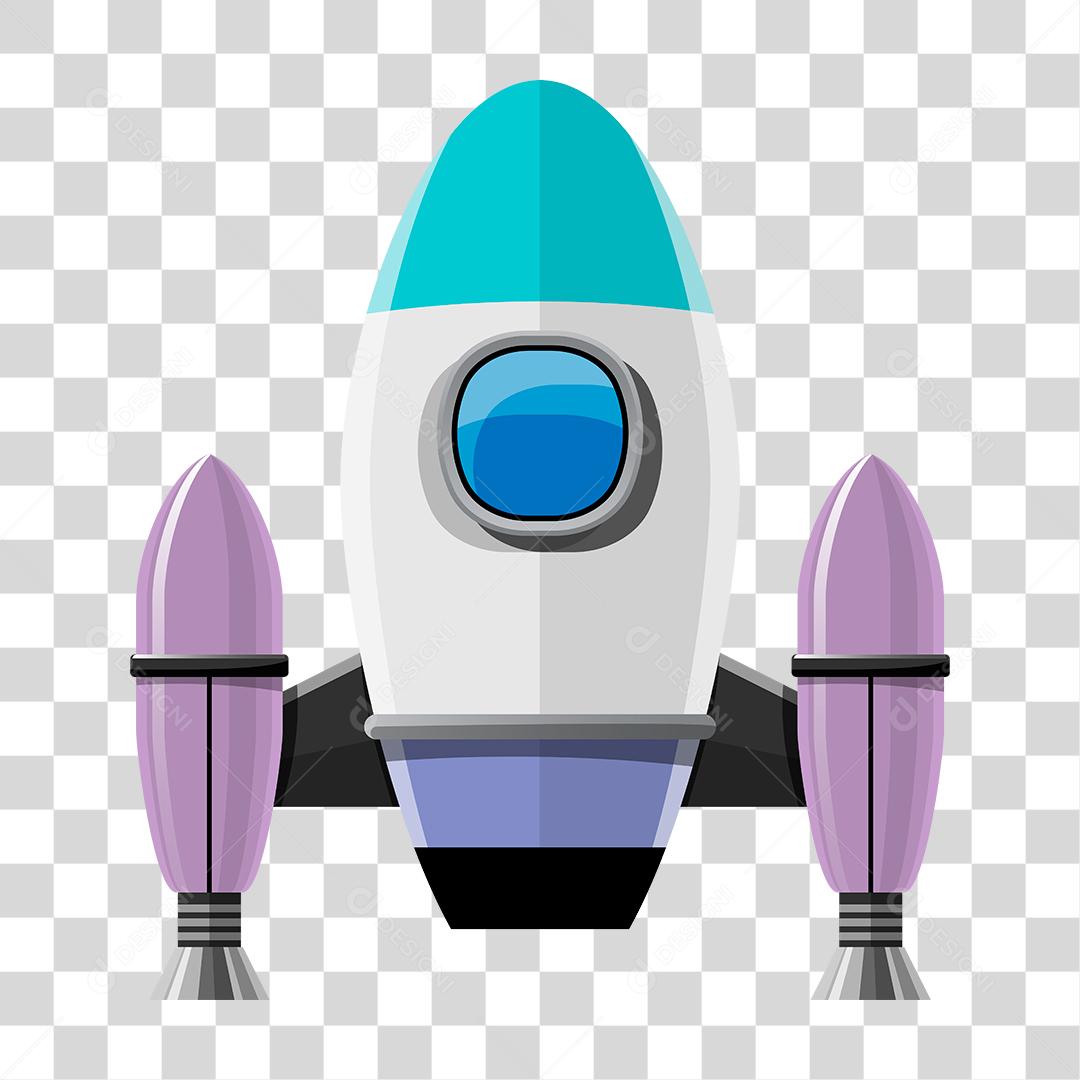 Desenho de um foguete