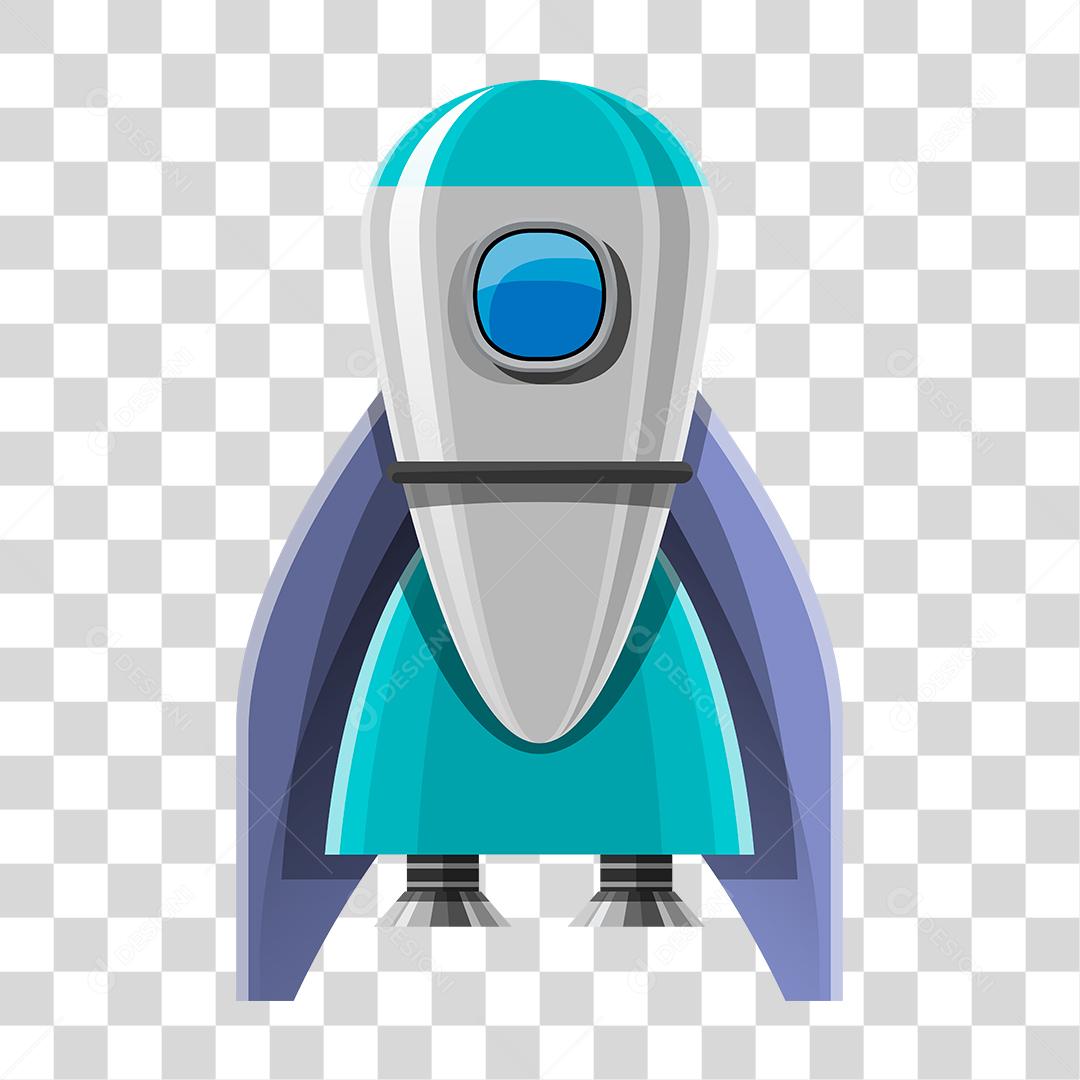 Desenho de um foguete