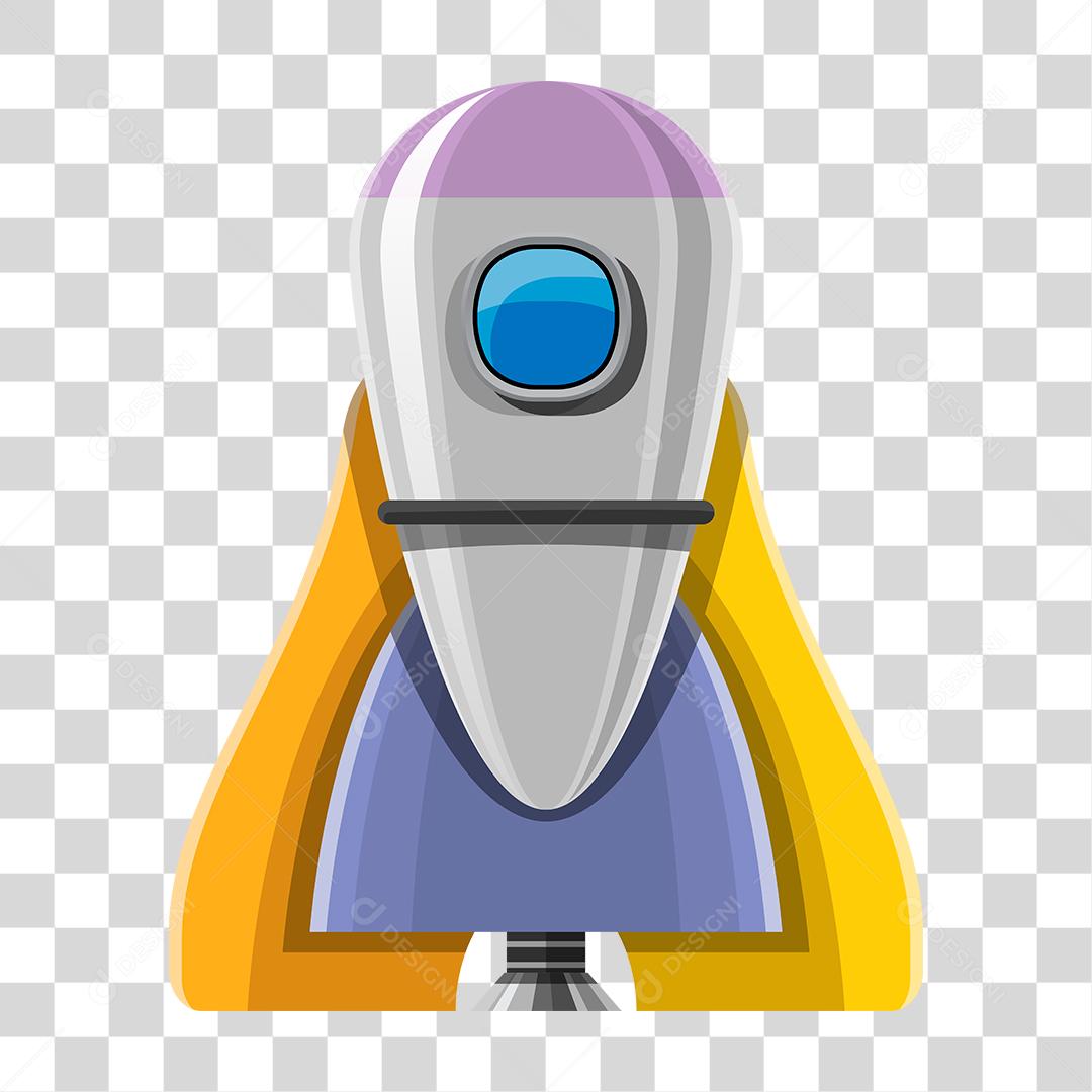 Desenho de um foguete