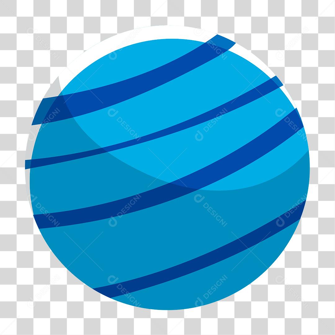 Desenho de planeta esfera