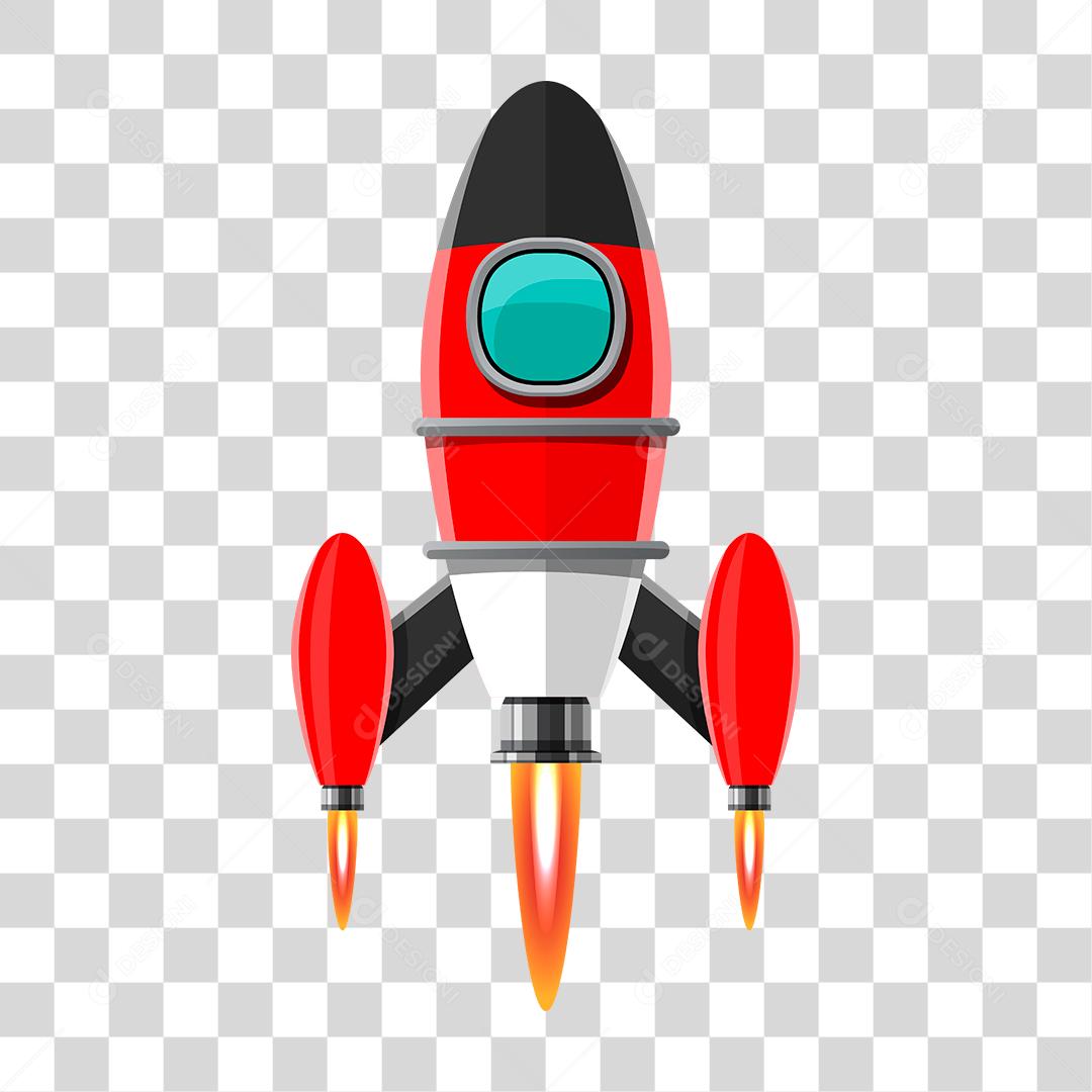 Desenho de um foguete