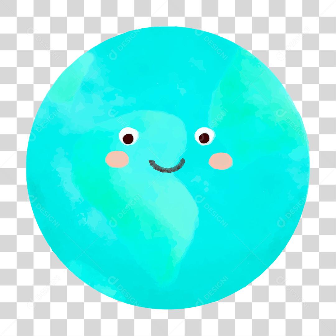 Desenho de planeta mundo terra