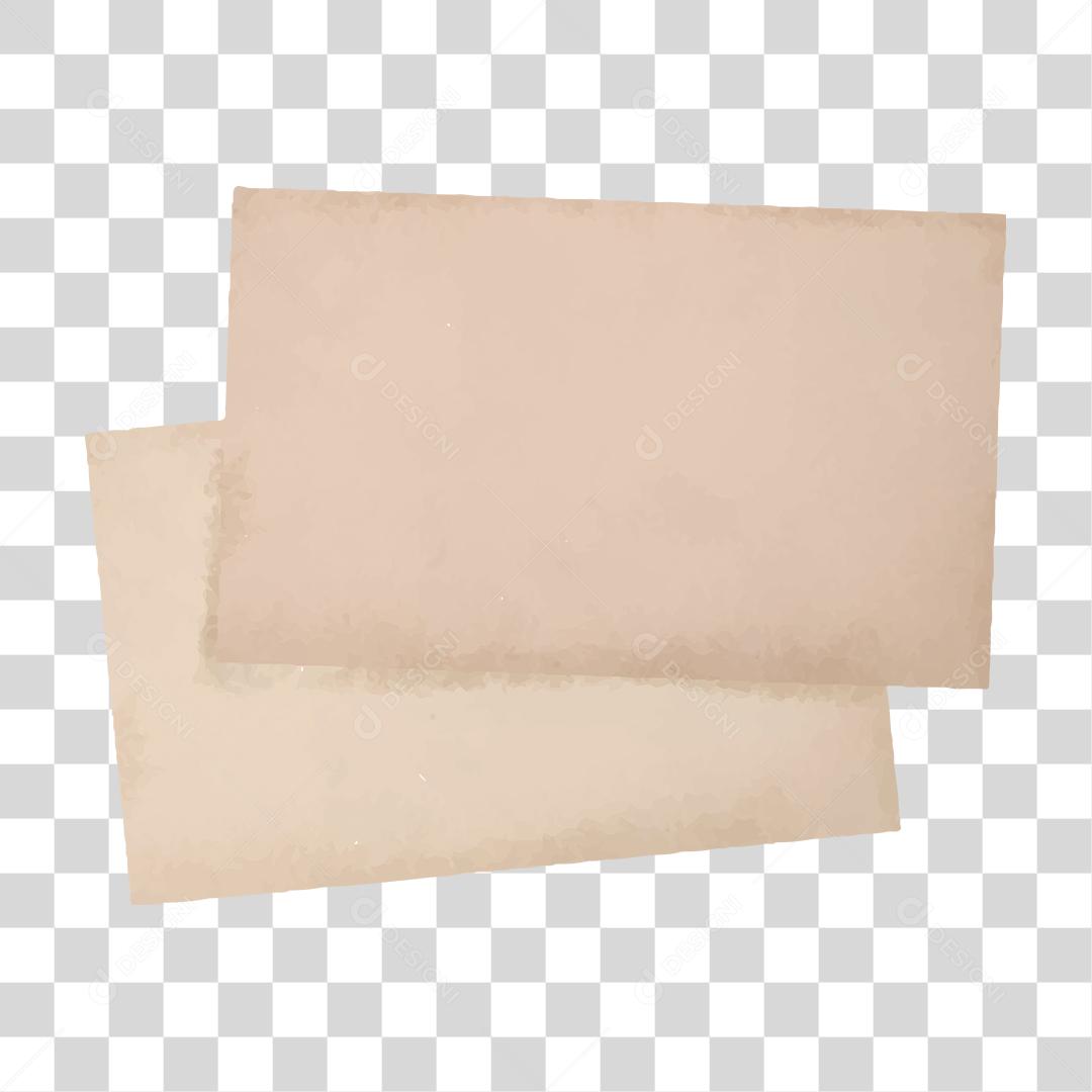 Desenho de papel folhas