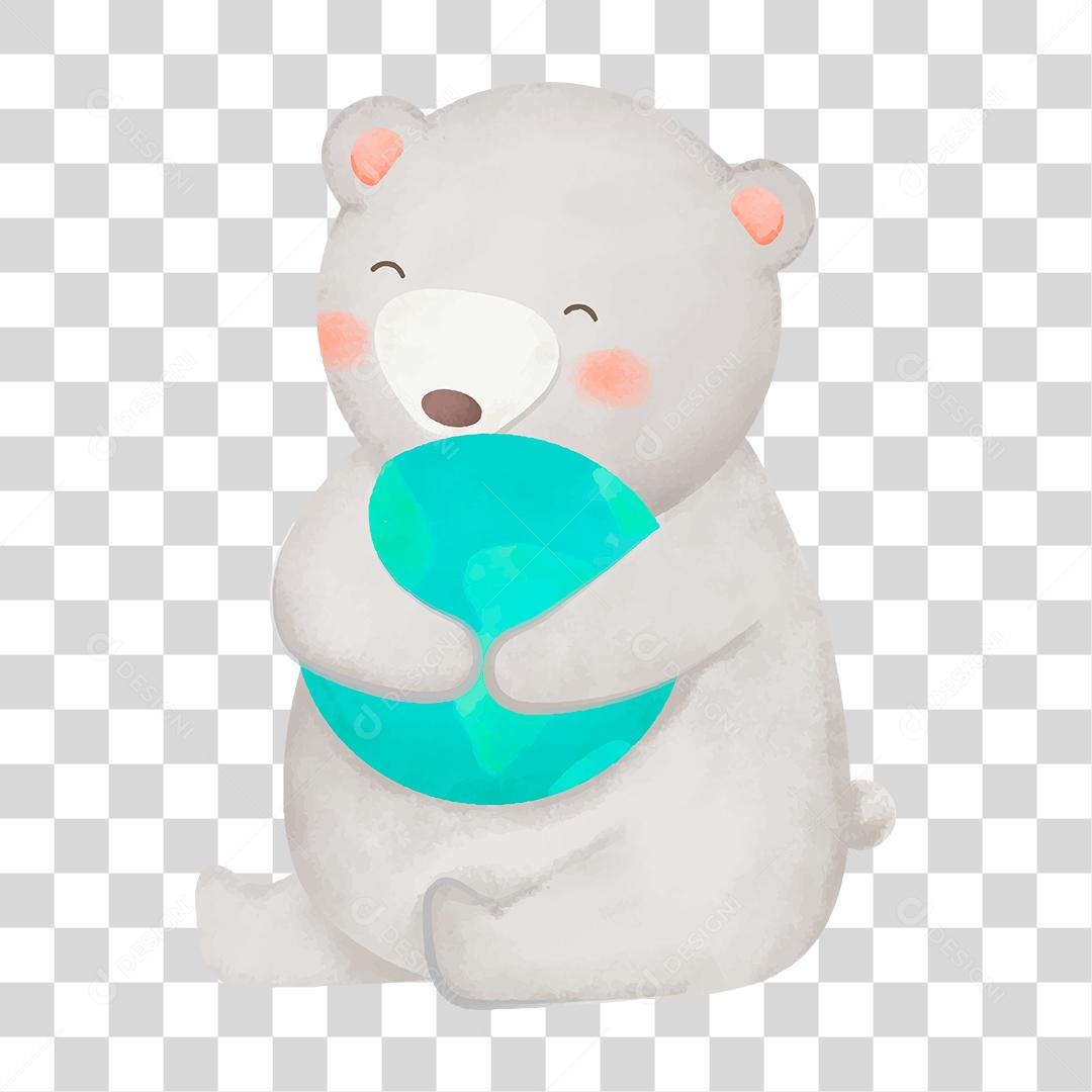 Desenho de urso pelucia