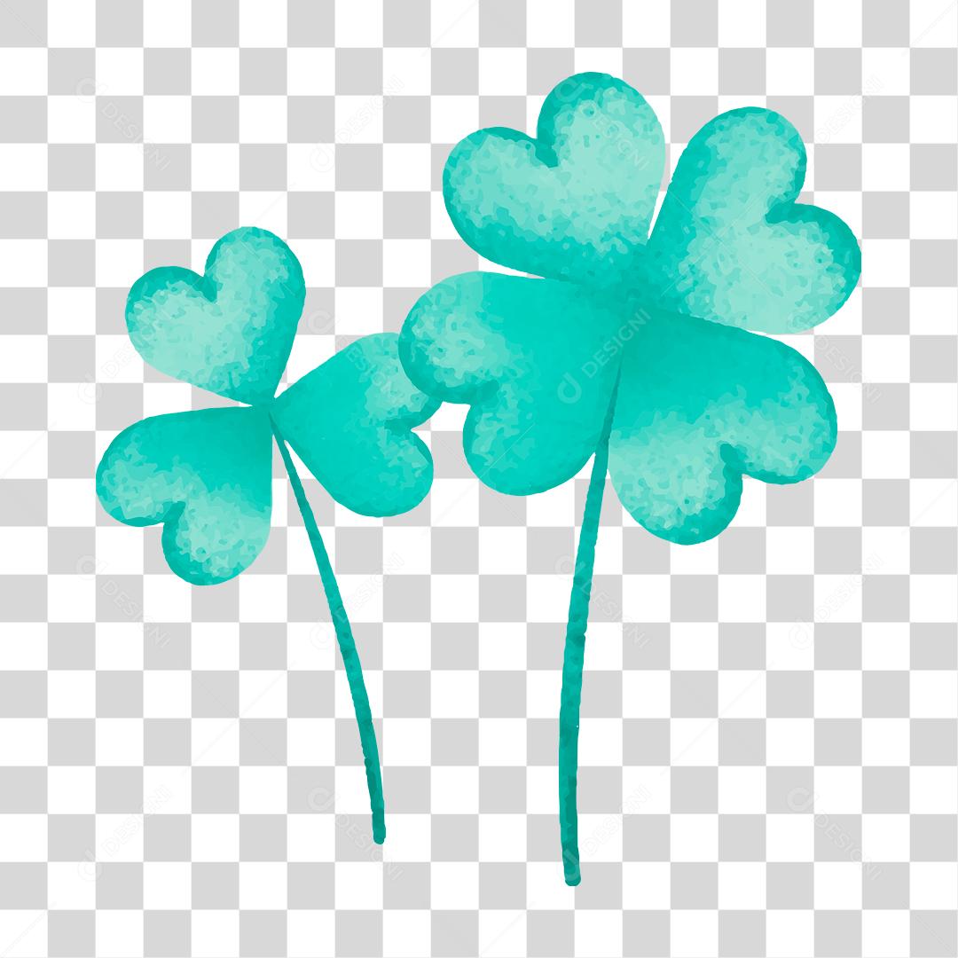 Desenho de muda de planta floresta