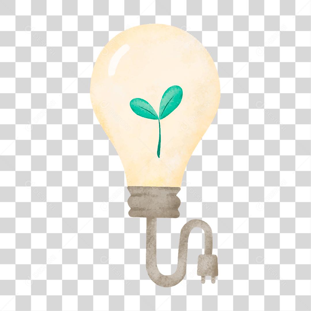 Desenho de muda de planta muda Conceito de preservaçao