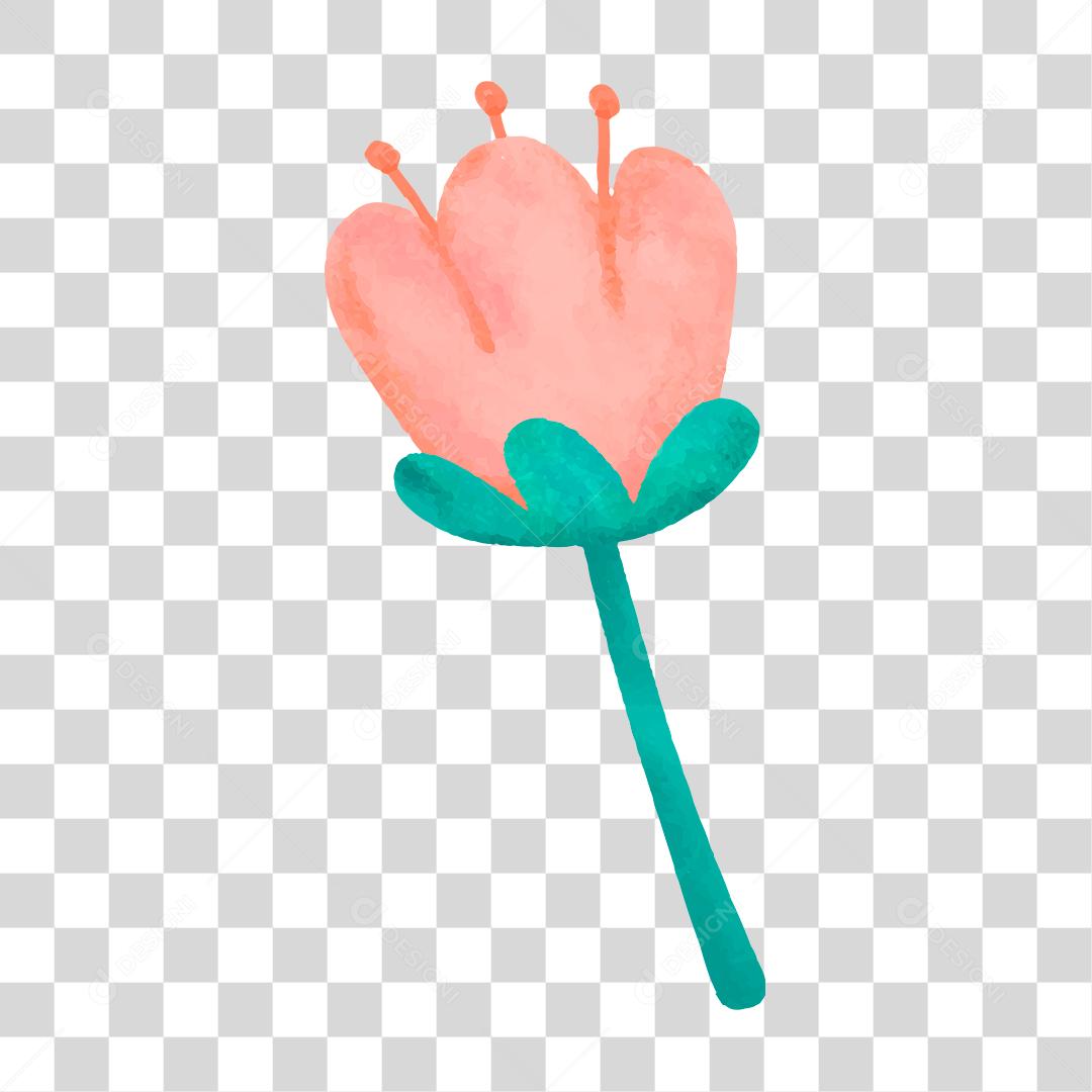 Desenho de flor flores floresta