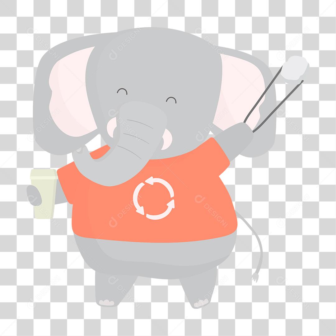 Desenho de elefante animal