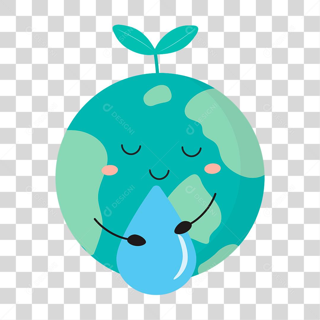 Desenho de terra planeta mundo