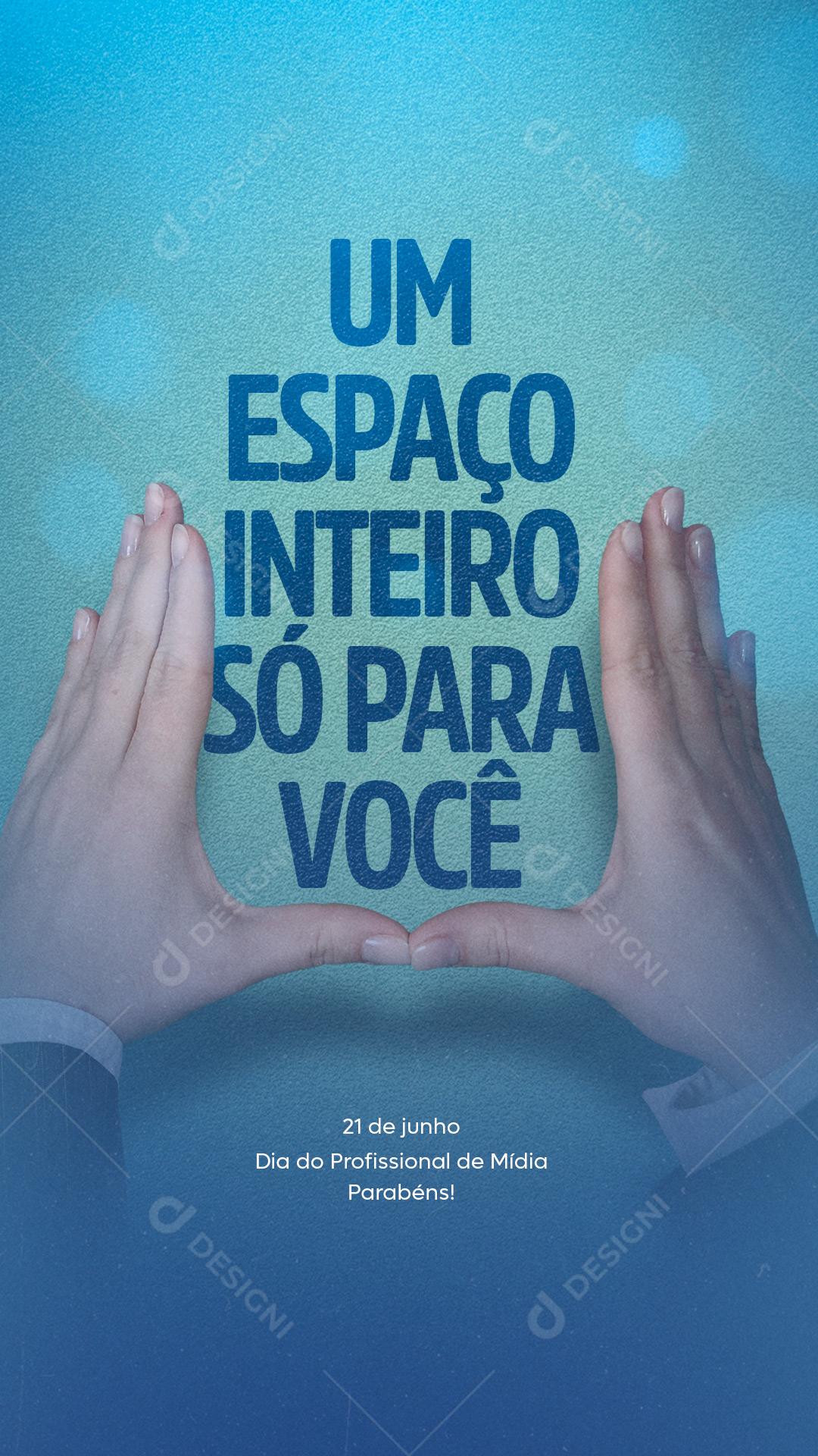 Story Media Professional Day A whole space just for you Social Media Editable PSD