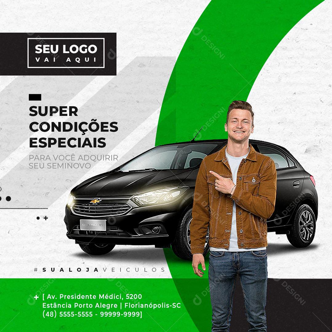 Super Condições Especiais Social Media PSD Editável