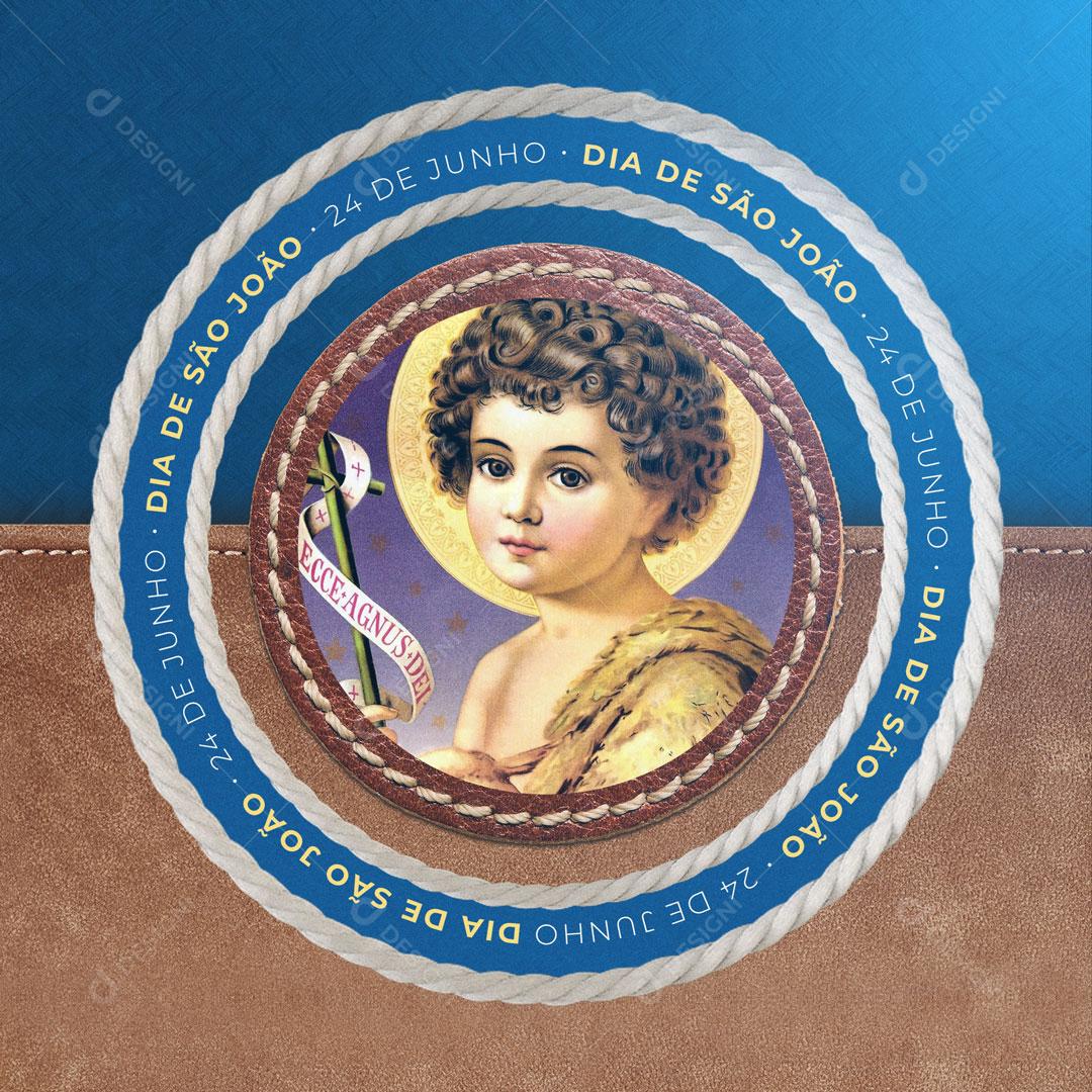 Dia de São João 24 de Junho Social Media PSD Editável
