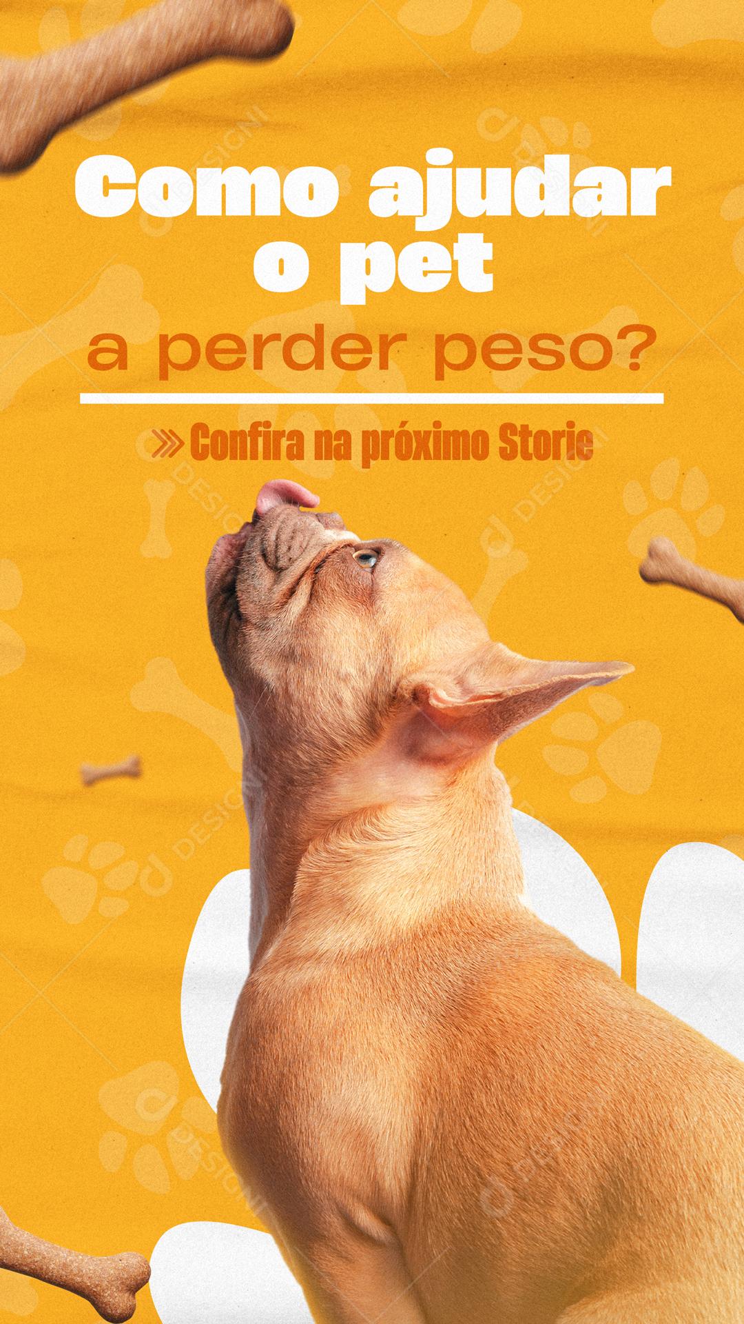 How to Help Your Pet and Lose Weight Social Media Editable PSD