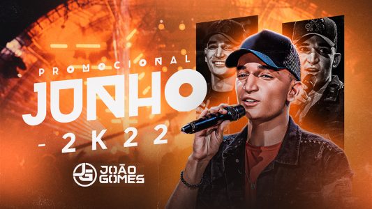 Social Media Banner Capa CD Promocional Junho 2k22 João Gomes PSD Editável