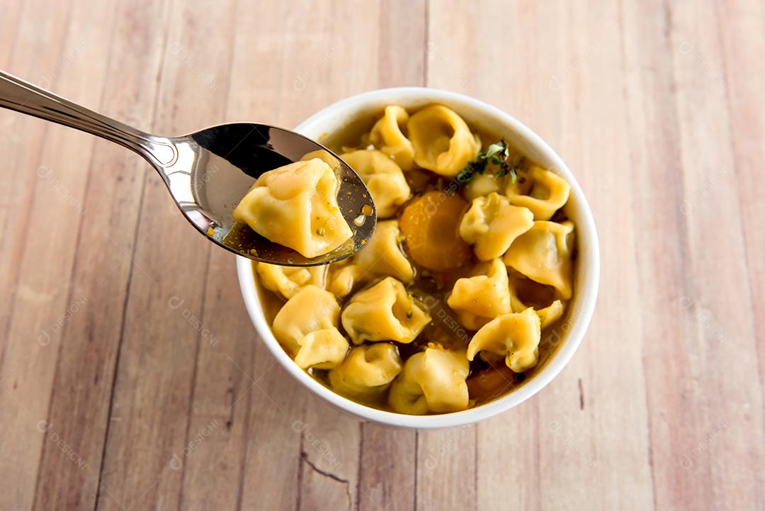cappelletti soup, delicious italian pasta tortellini Cappelletti