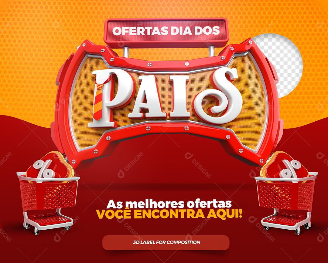 Social Media Ofertão dia dos Pais As melhores ofertas você encontra Aqui PSD Editável