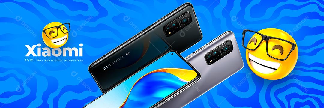 Social Media Carrossel Loja de Eletrônicos Celular Xiaomi PSD Editável