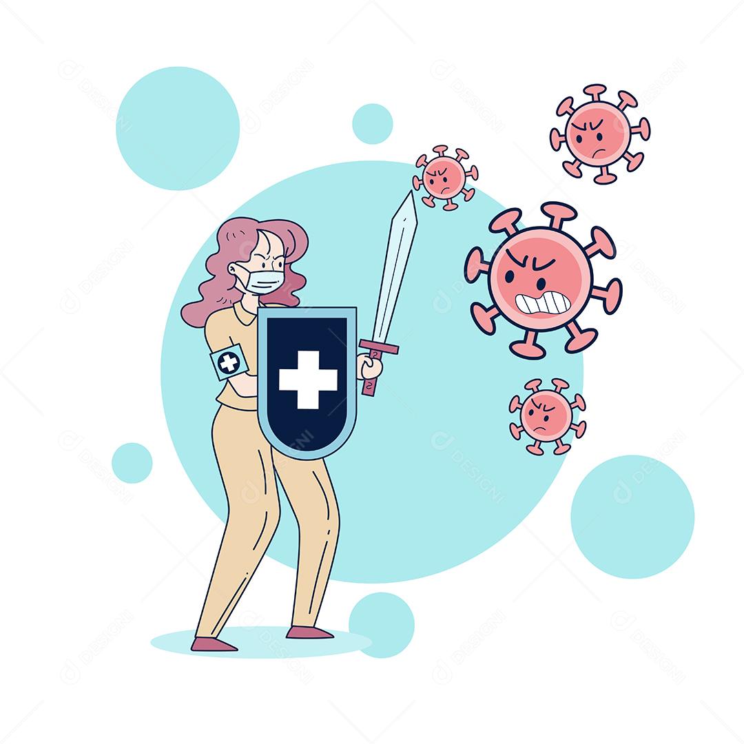 As pessoas usam máscaras para prevenir a infecção.