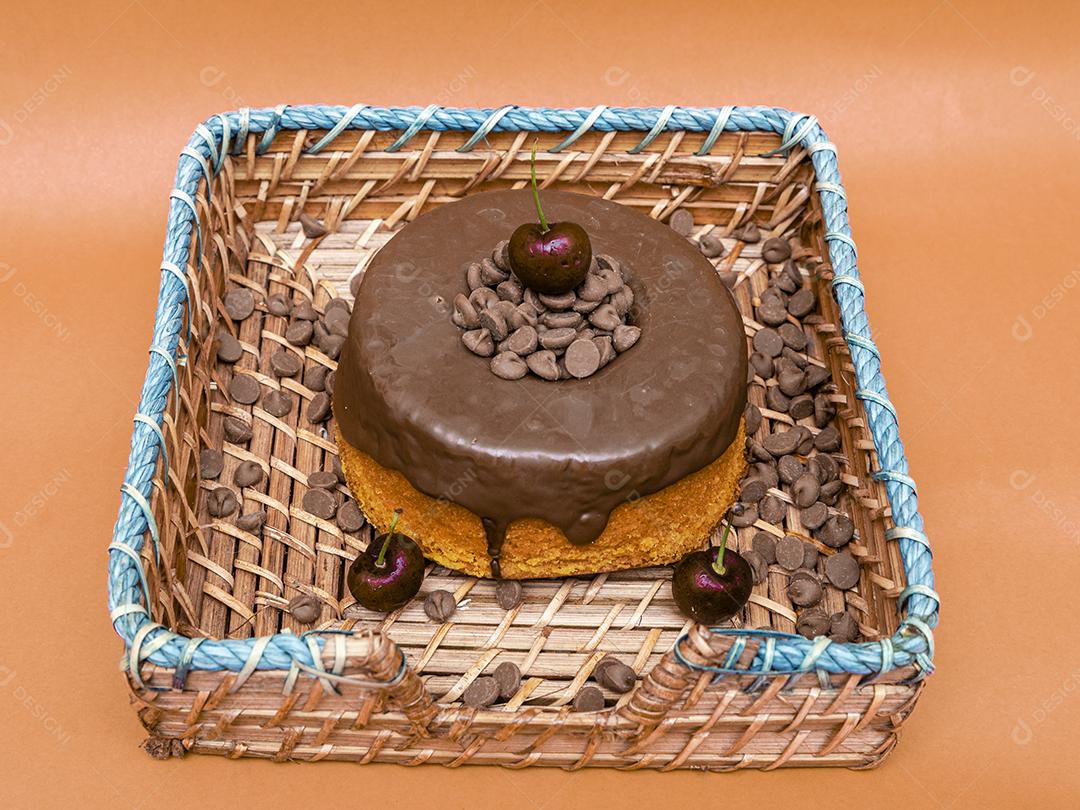 Carrot Cake with Chocolate Icing