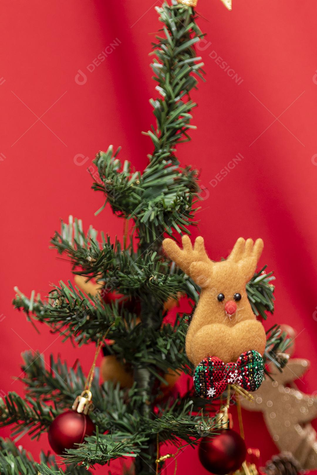 Arvore de natal decoracões feliz natal papai noel