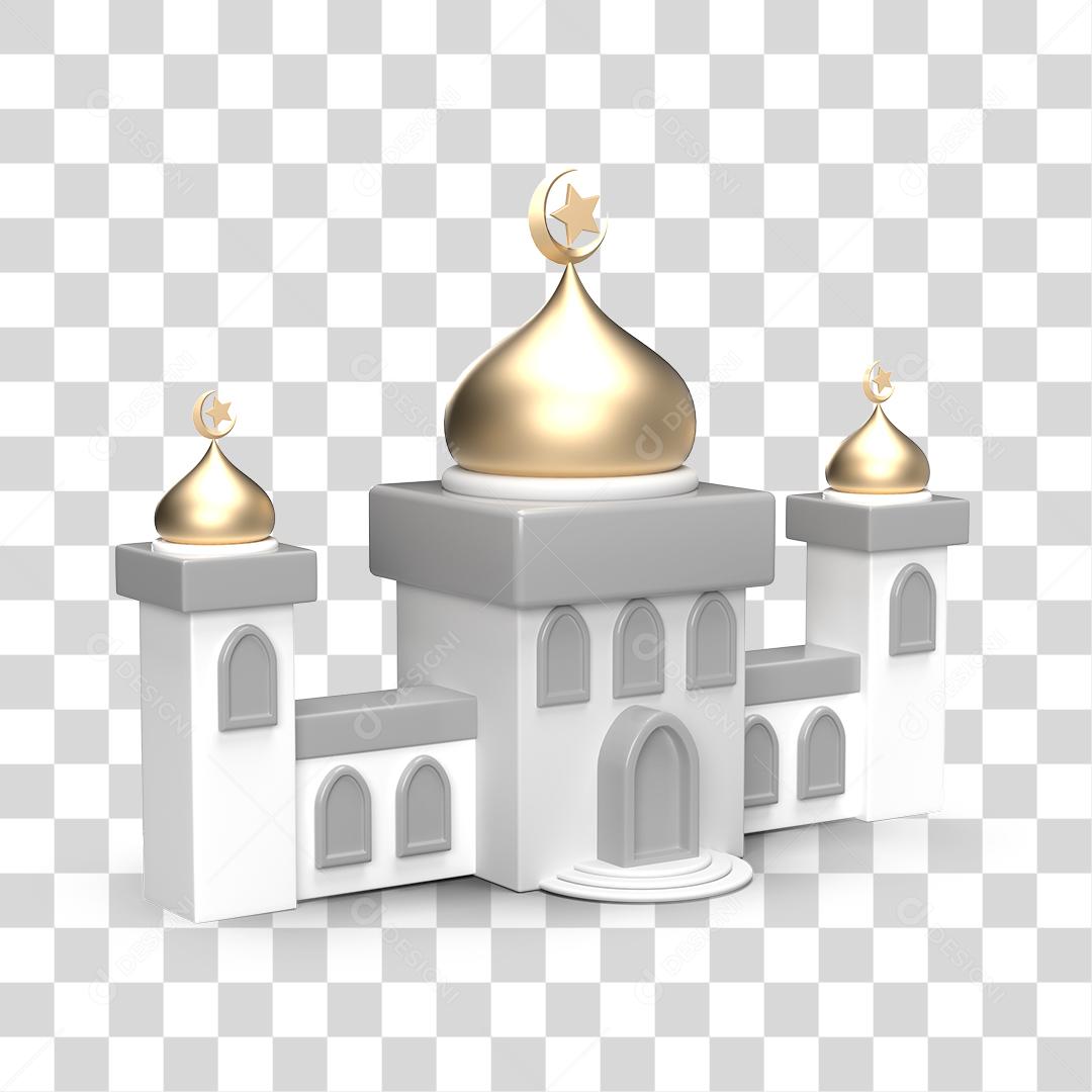 Construção 3D casa árabe