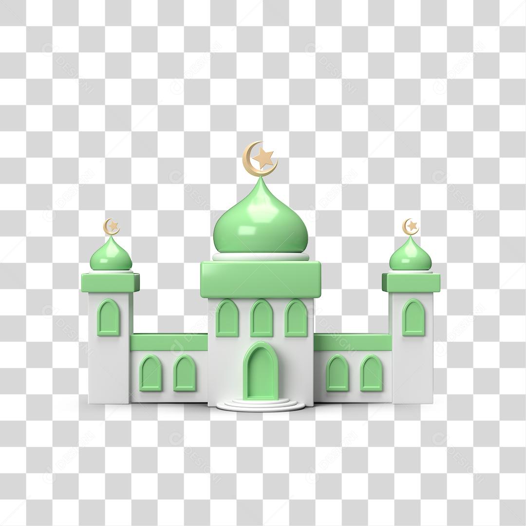 Elemento 3D com detalhes delicados