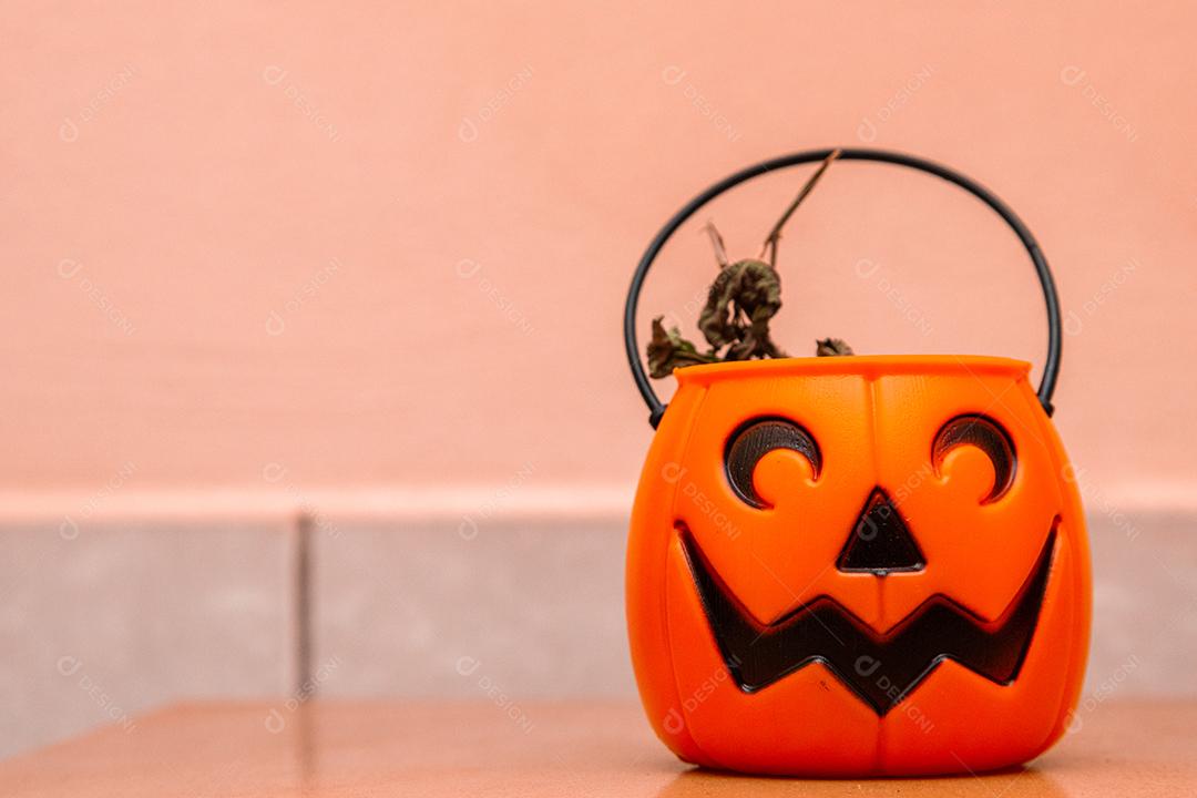 Caixa de halloween abobora dia das bruxas