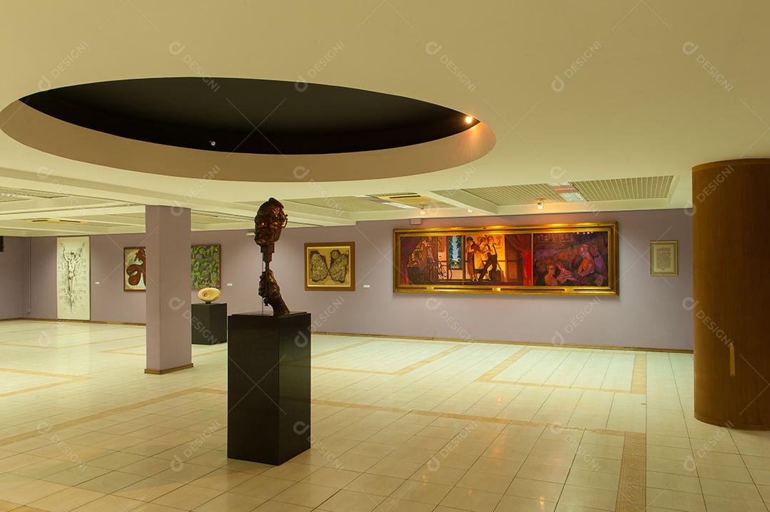Sala de exposição de arte