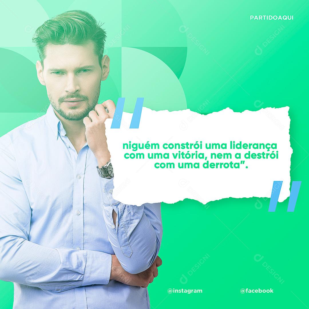 Social Media Política Deputados, Vereadores Prefeitos PSD Editável