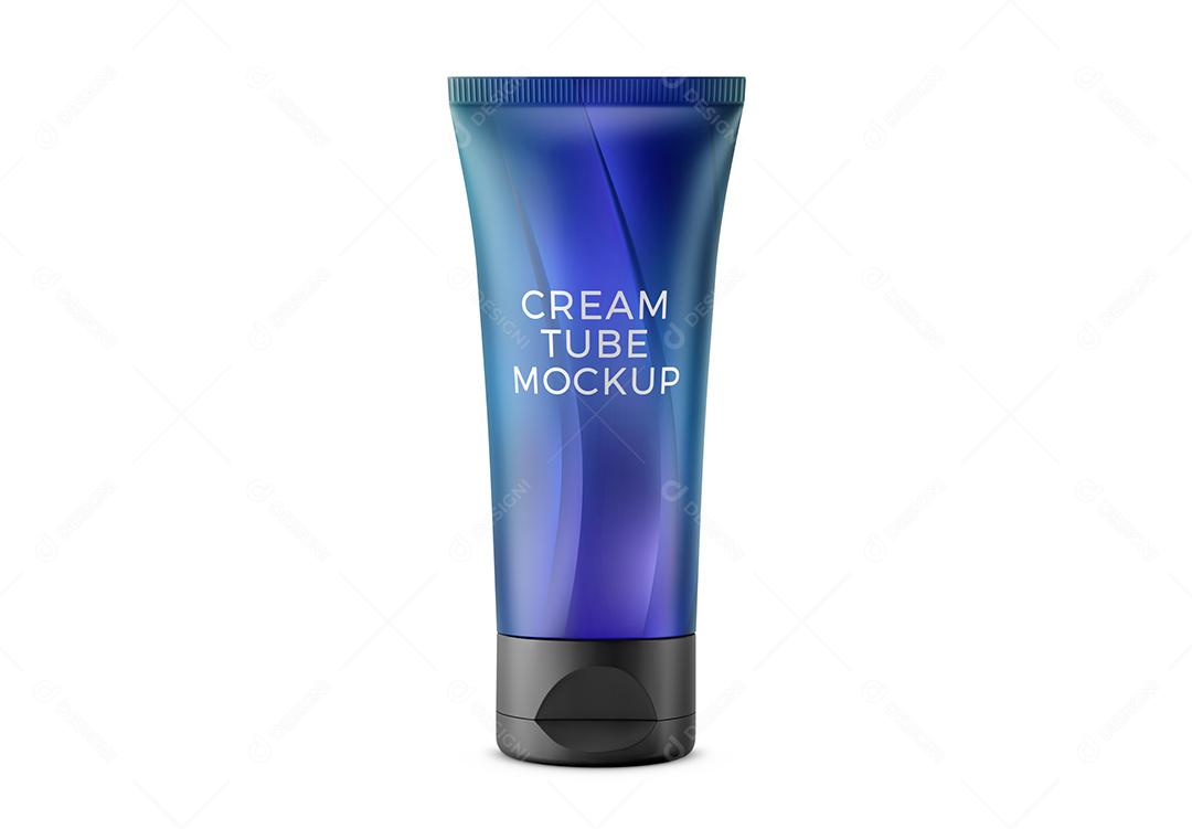Mockup tubo de creme PSD