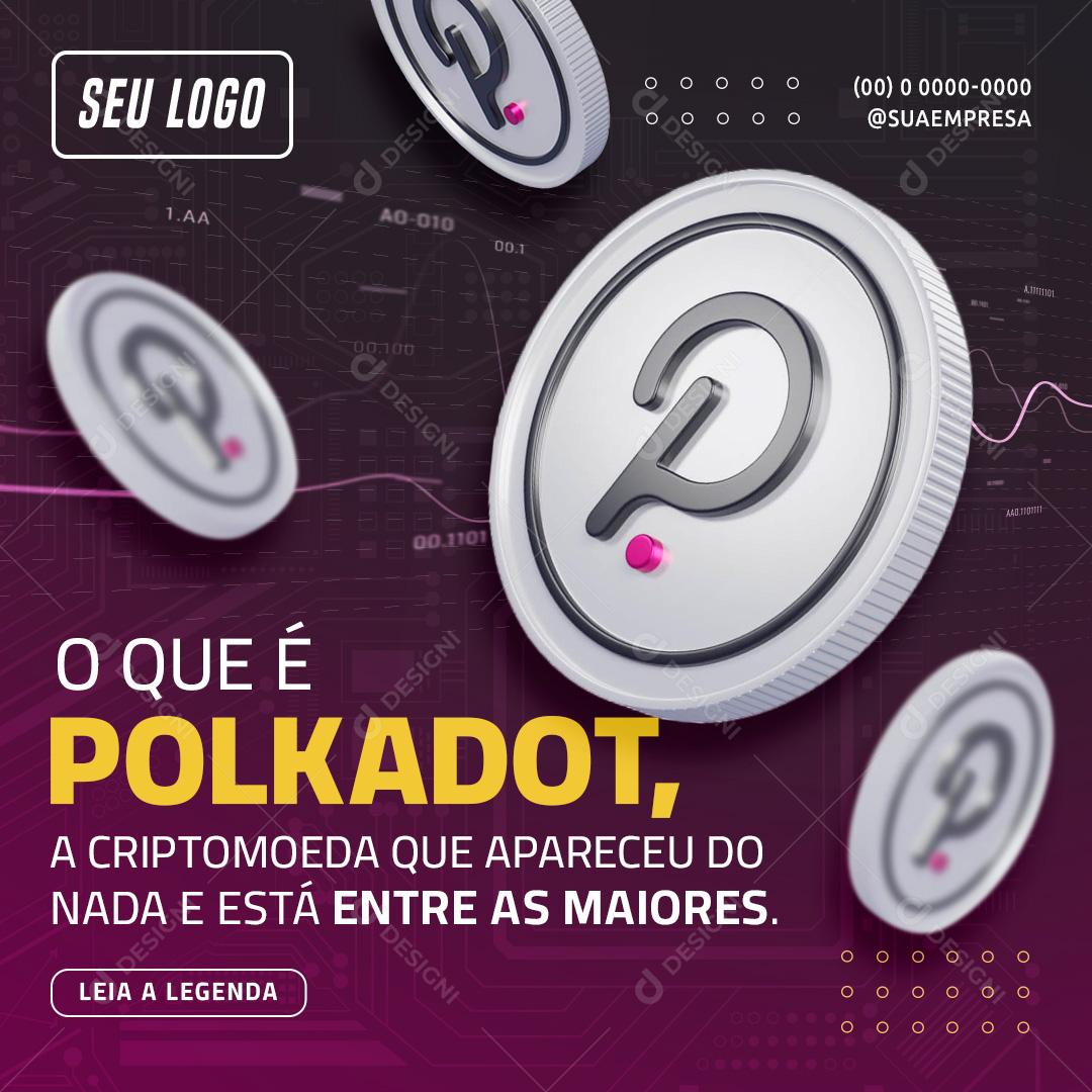 O que é Pikadot Investimento Social Media PSD Editável